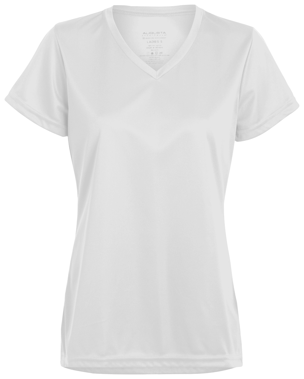 Women's Wide Neck V-neck T-shirt - VecFashion