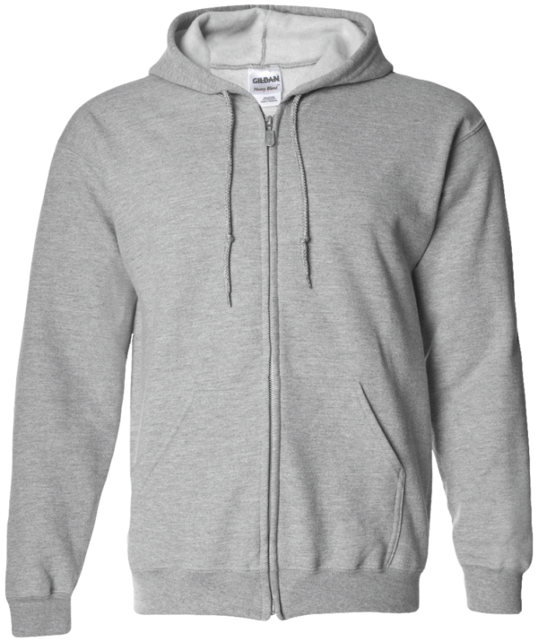 G186 Zip Up Hooded Sweatshirt - Gildan - CustomCat