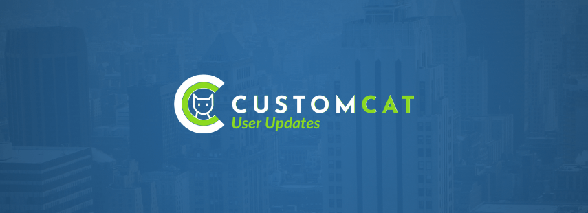 CustomCat Updates