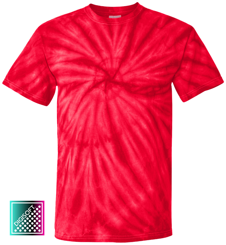 CD100Y Youth 100% Cotton Tie Dye T-Shirt - CustomCat