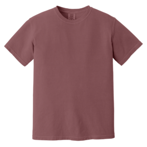 7173 Red Shimmer Detailed T-Shirt