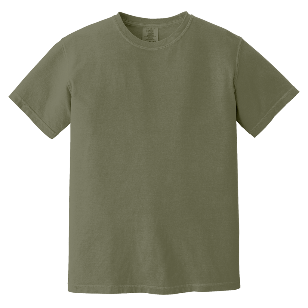 PNG Moss Comfort Colors 1717 Mockup Tee Graphic By Lockandpage