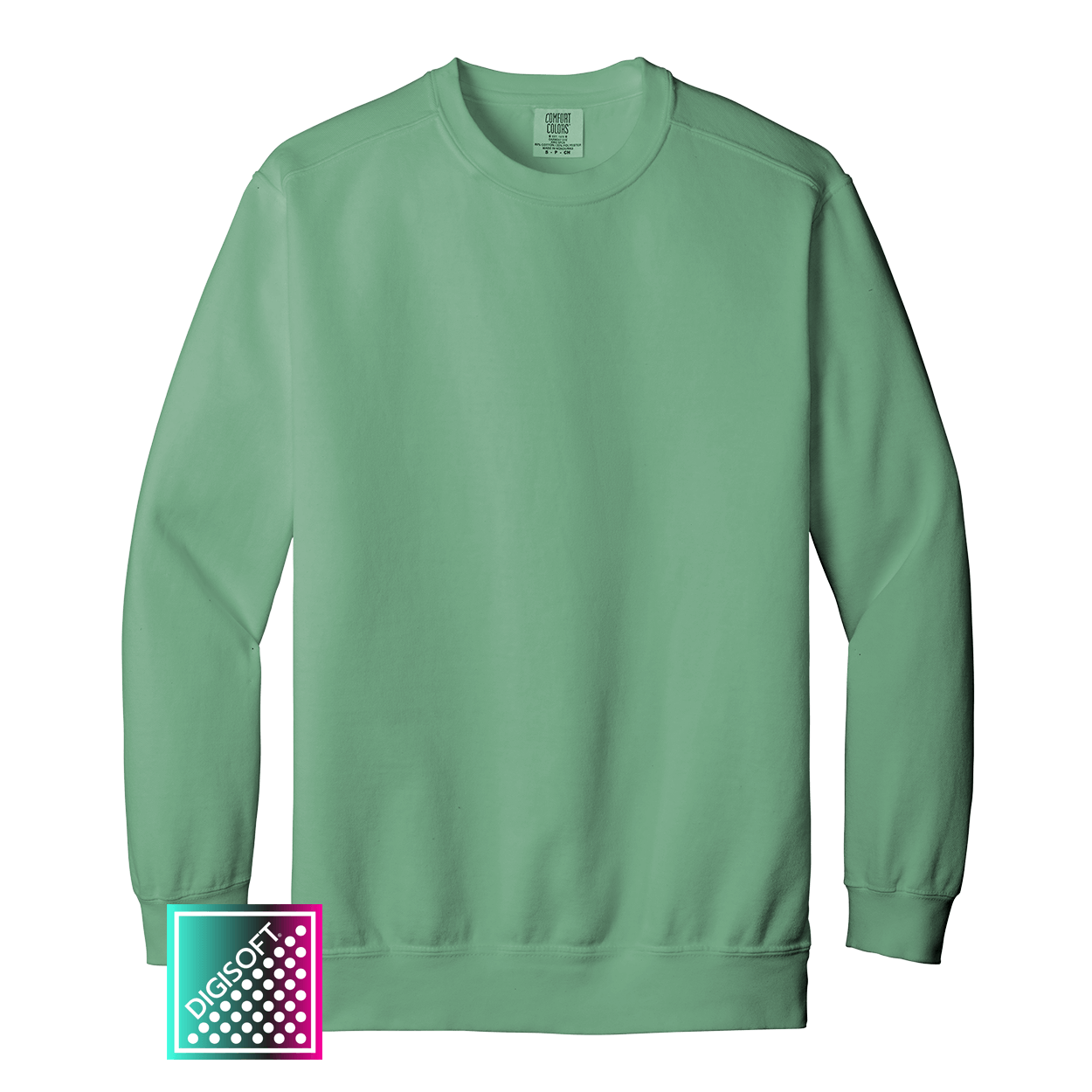 1566 Garment-Dyed Adult Crewneck Sweatshirt - CustomCat